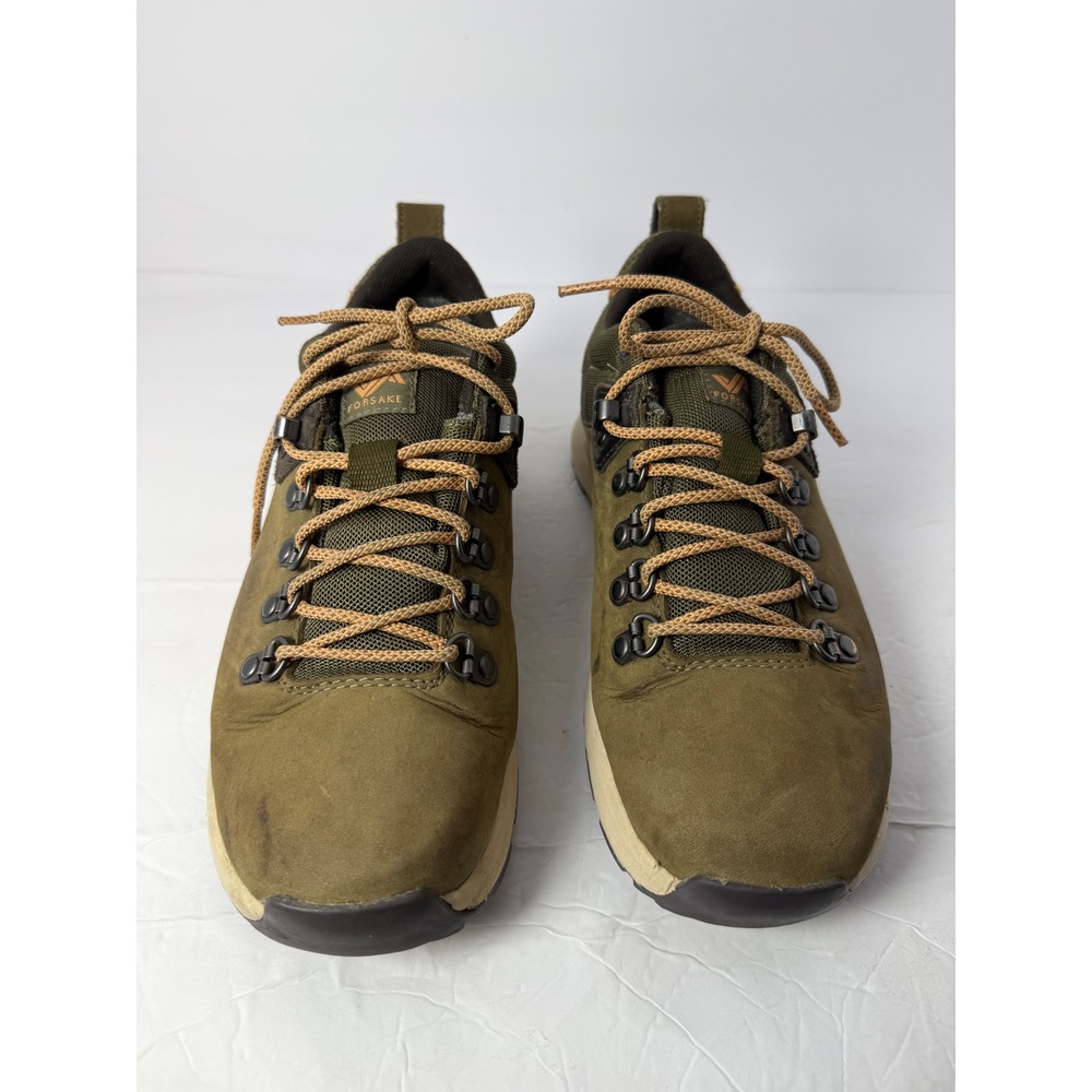 Forsake Thatcher Low WP Womens 8 Olive Green Waterproof Hiking Shoes W80004-303